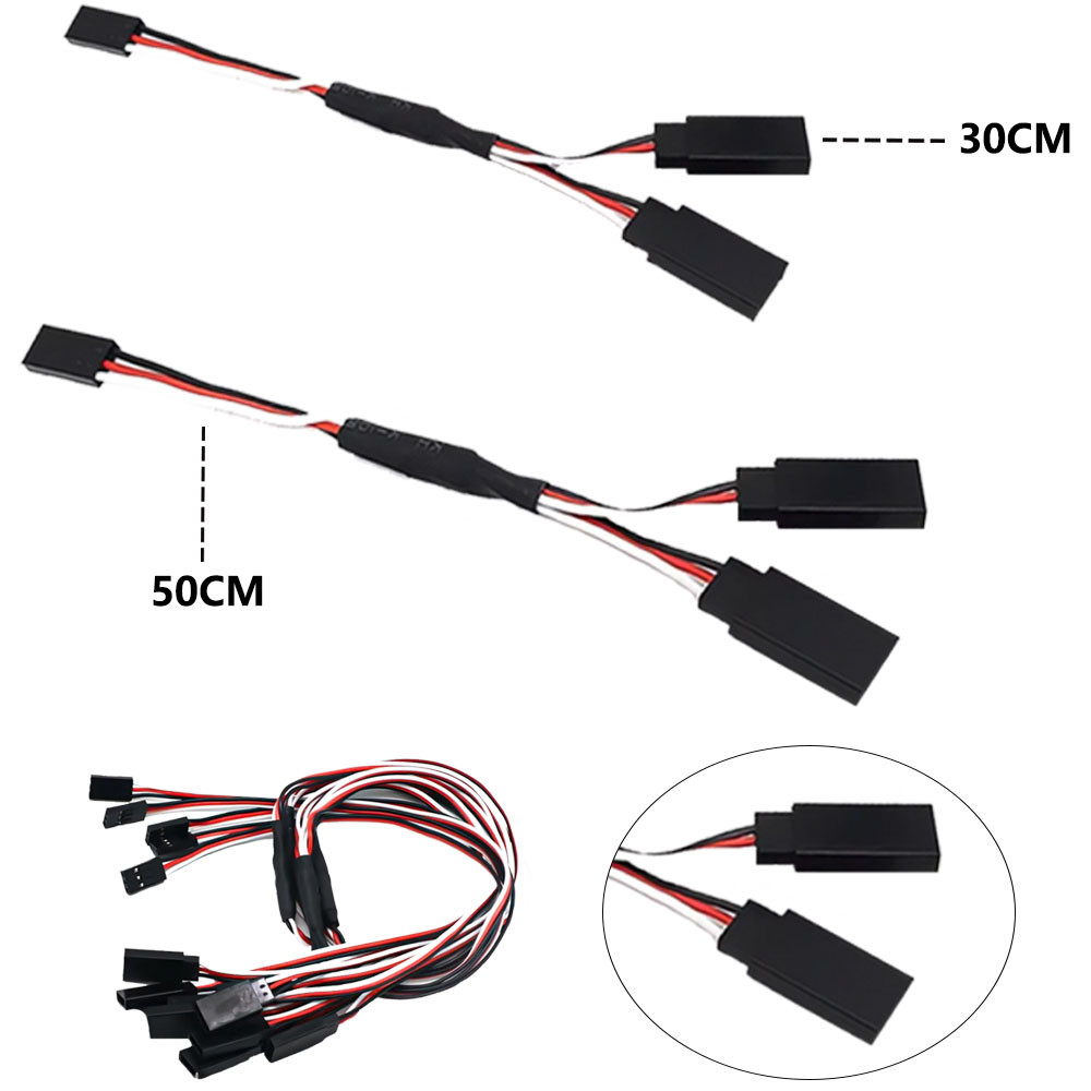 Rc Helicopter Battery - 5/8/10 ชิ้น RC เซอร์โว Y สายต่อขยาย