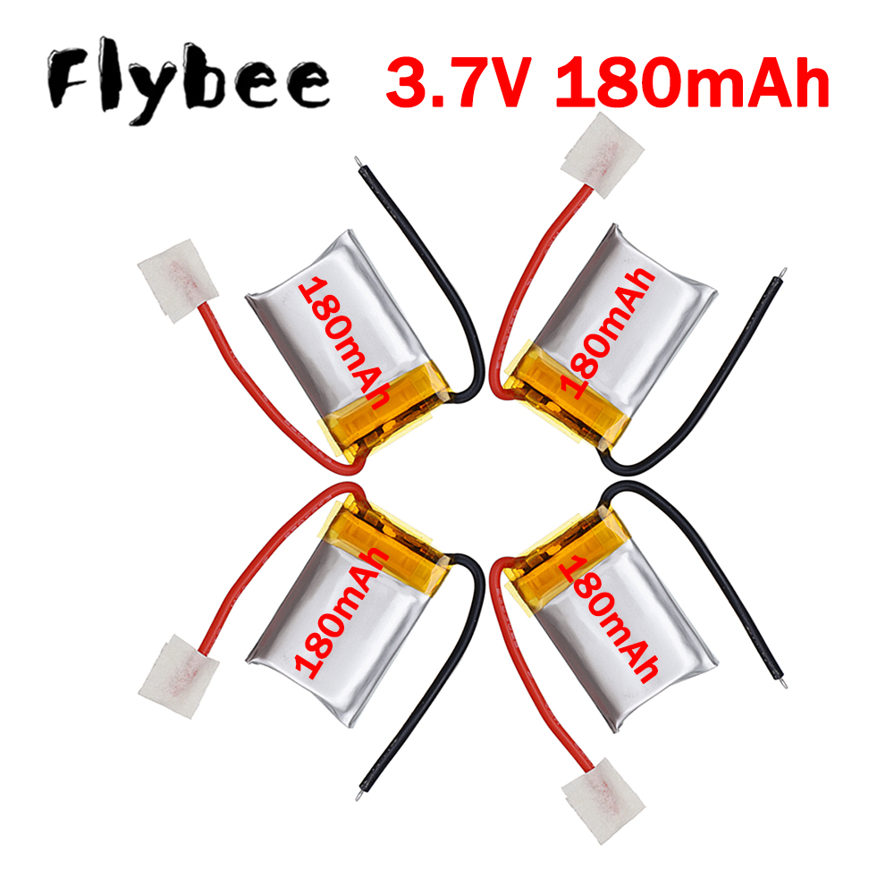 Rc Helicopter Parts - แบตเตอรี่ Lipo 180mAh 3.7V สำหรับ Syma