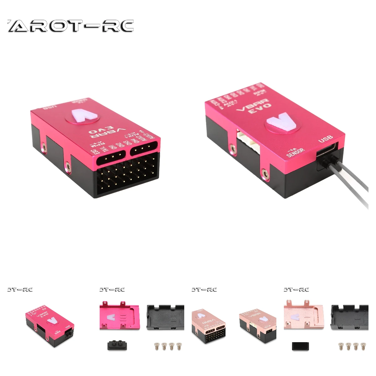 Rc Helicopter Case - Tarot กรณีโลหะสําหรับ VBar EVO 3 แกน