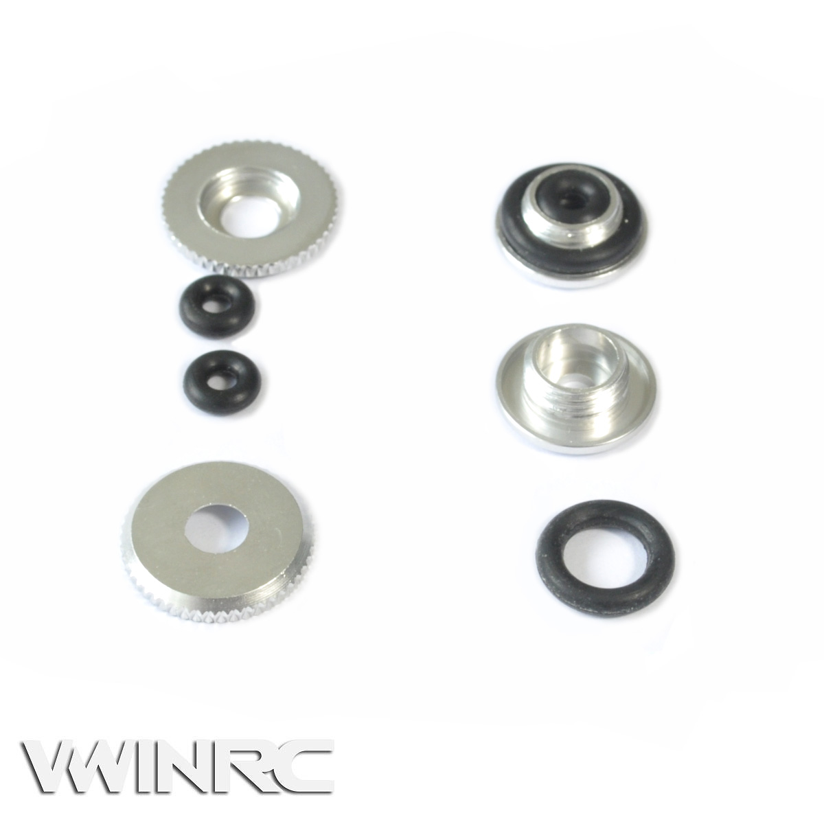 Rc Helicopter Nitro - 4Pcs อลูมิเนียมหลังคา Mount Nut ผู้ถือวงเล็บสำหรับ ALIGN