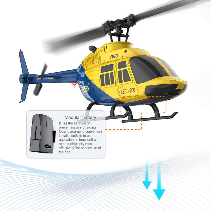 เฮลิคอปเตอร์บังคับวิทยุ A60 2. - Rc Helicopter Nitro บทวิจารณ์และราคา