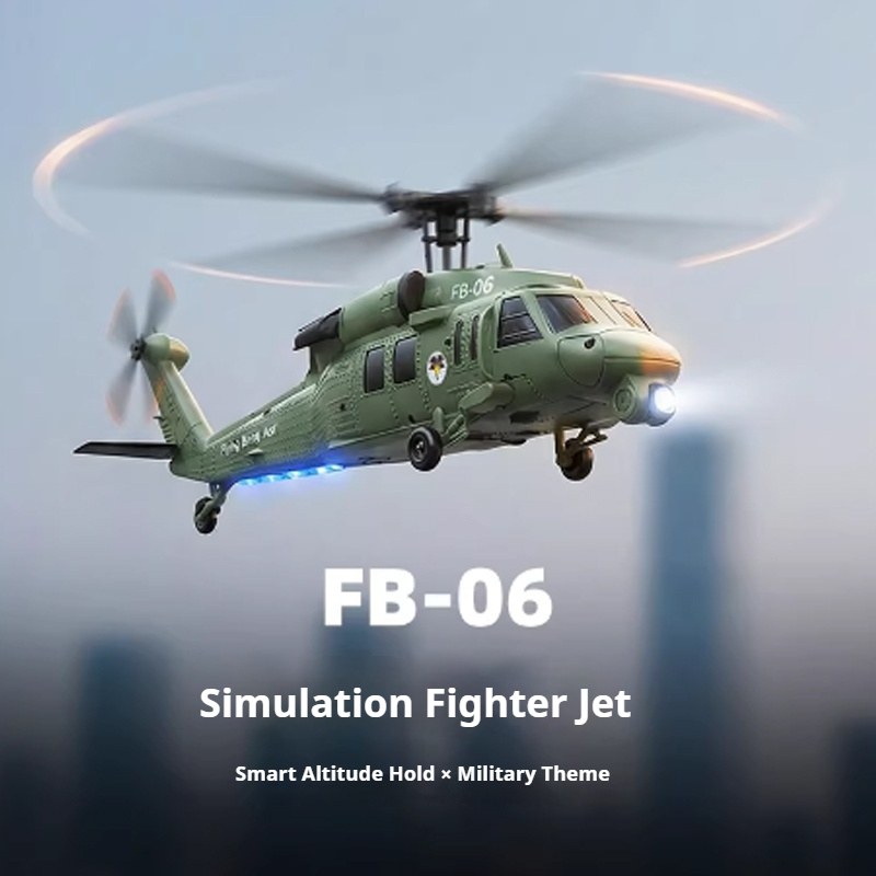 เฮลิคอปเตอร์บังคับวิทยุ FB-06  - Rc Helicopter Gyro บทวิจารณ์และราคา