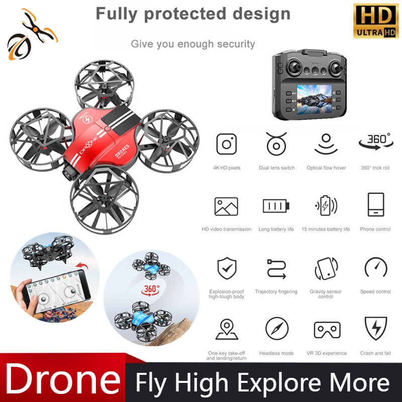 ใหม่ Mini Drone 812PRO อาชีพ H - Rc Helicopter Case บทวิจารณ์และราคา