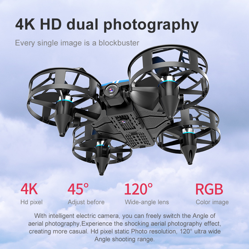 ใหม่ Mini Drone 812PRO อาชีพ H - Rc Helicopter Case บทวิจารณ์และราคา
